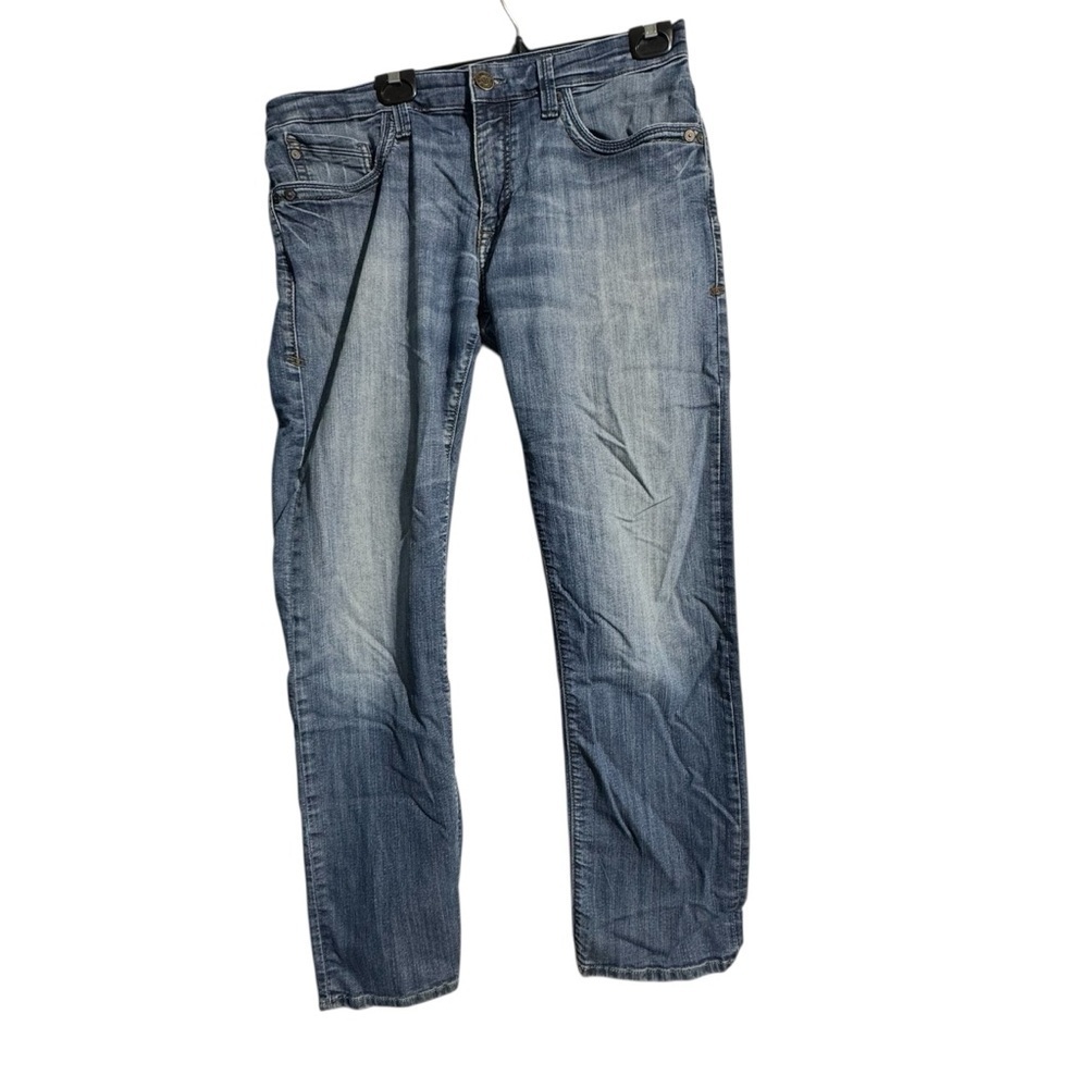 Mavi “Zach” Straight Leg Jeans – Men’s 34x30 (Hemmed) | Classic Blue Denim
